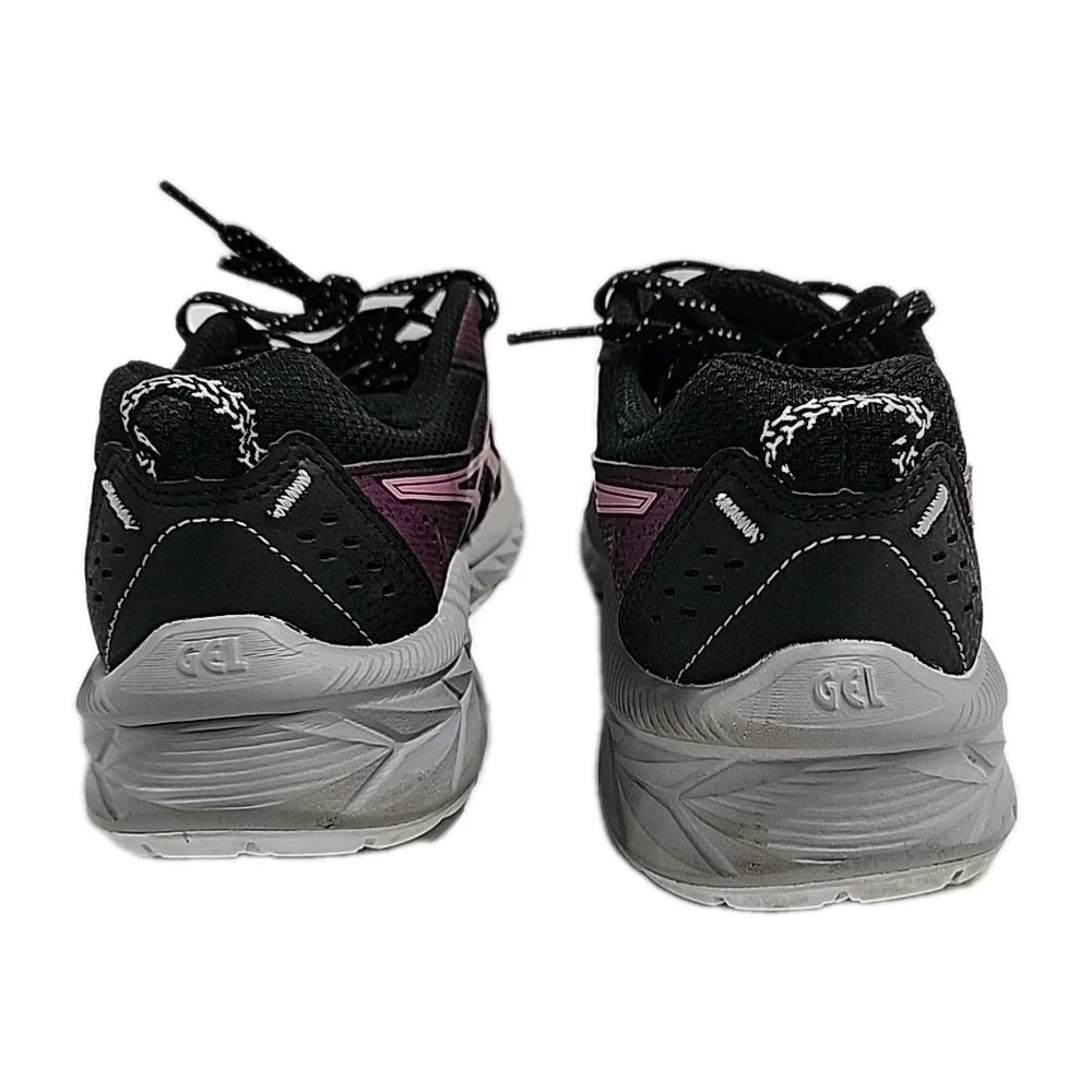 Asics Gel-Venture 9 Black/Soft Berry Athletic Running Shoes Ortholite Women's 8‎